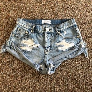 One Teaspoon Bandit shorts